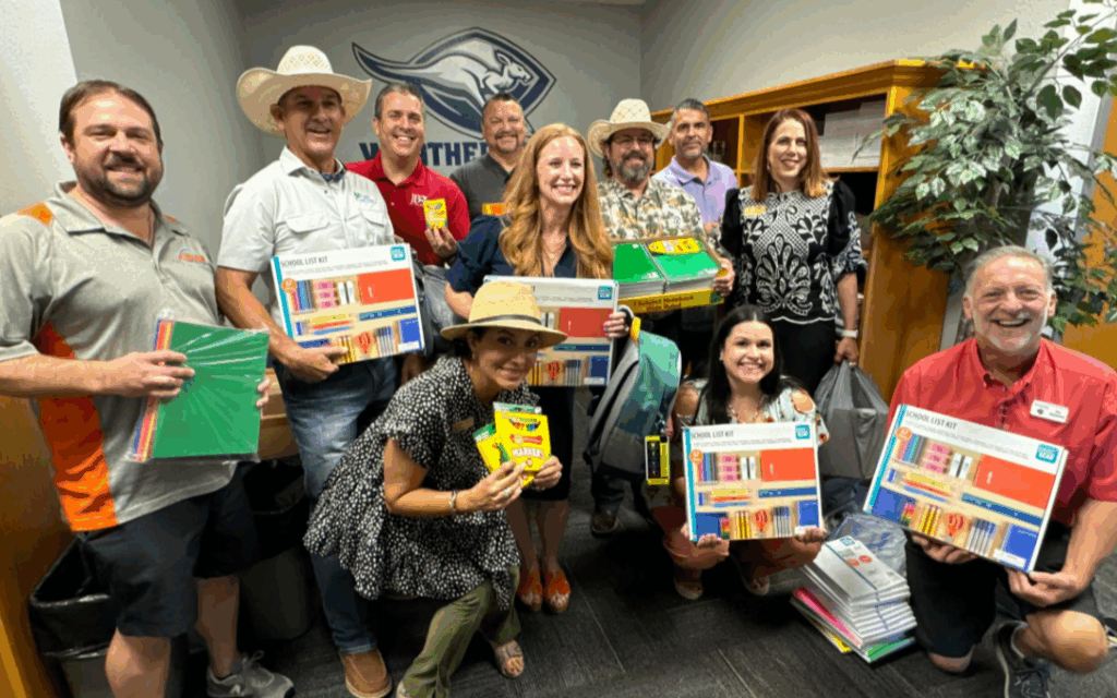 Veteran window cleaners from Hartmann Window Cleaning in Weatherford, Texas